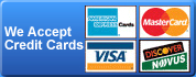 Garage Door Services Federal Way accepts all major credit cards